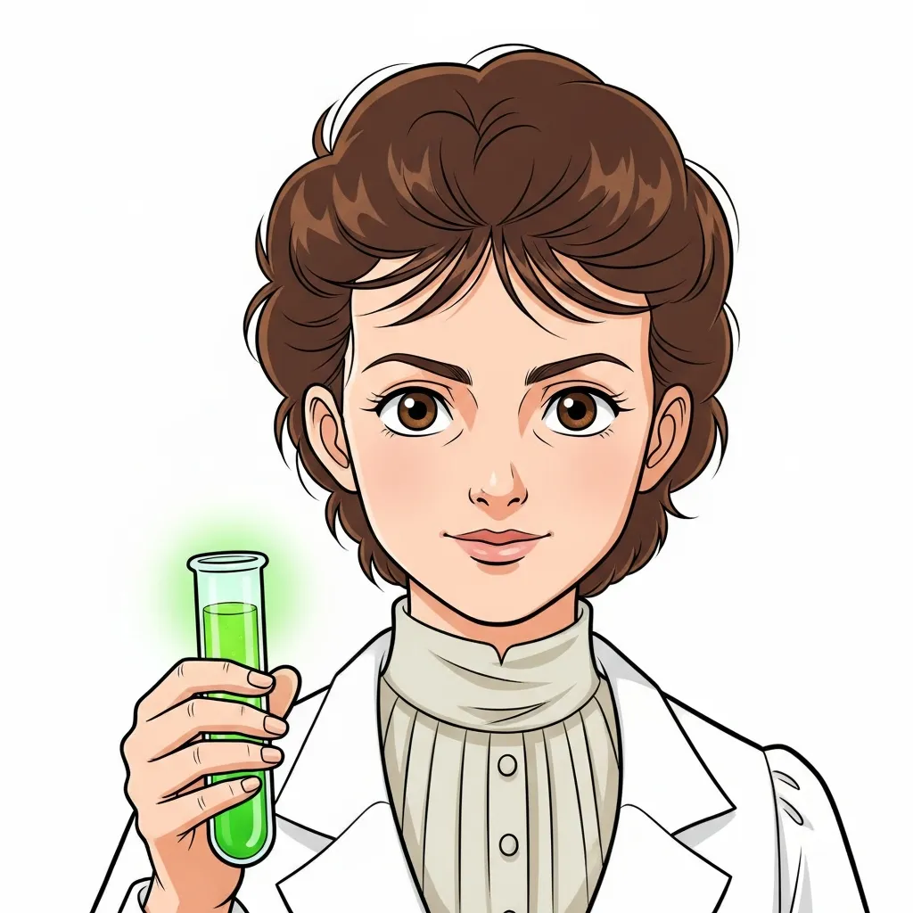 マリー・キュリーのポートレート