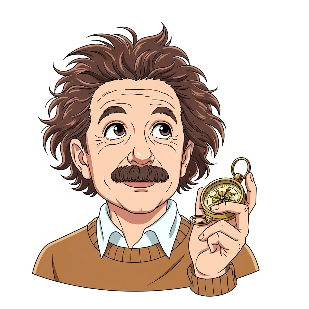 アルベルト・アインシュタインのポートレート